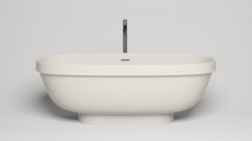 Ванна отдельностоящая Greca, 1800x800x610 мм, S-Stone, Матовая, покраска RAL с внешней стороны