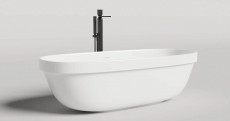 Ванна отдельностоящая Greca, 1800x800x518 мм, S-Stone, Матовая, покраска по RAL полностью