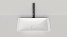 Раковина накладная Callista 03, 575x350x90 мм, Sense, Глянцевая, покраска RAL с внешней стороны