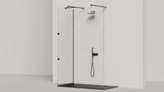 Душевой поддон из камня Capri 1500x800x82 S-Sense, Матовая, цвет белый