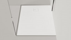 Душевой поддон Oasi, 1200x1000x30 мм, S-Stone, Матовый, Белый