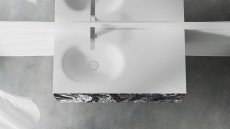 Раковина подвесная Onda, 2000x700x138 мм, S-Stone, Матовая, покраска по RAL полностью