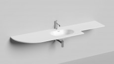 Раковина подвесная Onda, 2000x700x138 мм, S-Stone, Матовая, покраска по RAL полностью