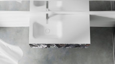 Раковина подвесная Onda, 2000x700x138 мм, S-Stone, Матовая, покраска по RAL полностью