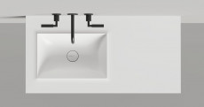 Раковина подвесная Onda, 2000x700x146 мм, S-Stone, Матовая, покраска по RAL полностью