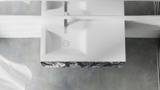 Раковина подвесная Onda, 2000x700x138 мм, S-Stone, Матовая, покраска по RAL полностью