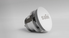 Донный клапан для раковины фиксированный D 601, Sense, Глянцевый, Белый