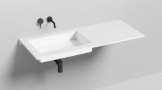 Раковина встраиваемая Marea 14, 600x400x128 мм, S-Stone, Матовая, покраска по RAL полностью
