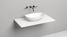 Столешница Costa 1000х500х15 S-Stone, Матовая, цвет белый