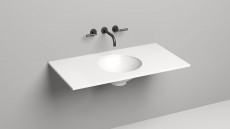 Столешница Costa 1000х500х15 S-Stone, Матовая, цвет белый