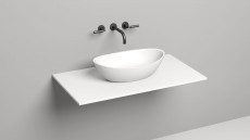 Столешница Costa 1000х500х15 S-Stone, Матовая, цвет белый