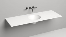 Столешница Costa 1500х500х15 S-Stone, Матовая, цвет белый
