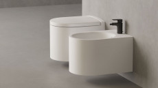 Унитаз Gemelli, 525x410x420 мм, S-Stone, Матовая, Белый