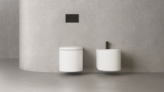 Унитаз Gemelli, 525x410x420 мм, S-Stone, Матовая, Белый