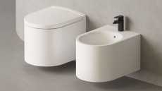 Унитаз Gemelli, 525x410x420 мм, S-Stone, Матовая, Белый