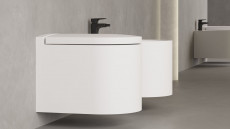 Унитаз Gemelli, 525x410x420 мм, S-Stone, Матовая, Белый
