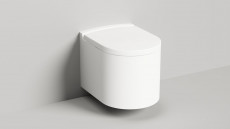 Унитаз Gemelli, 525x410x420 мм, S-Stone, Матовая, Белый