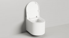 Унитаз Gemelli, 525x410x420 мм, S-Stone, Матовая, Белый