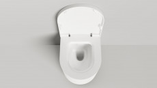 Унитаз Gemelli, 525x410x420 мм, S-Stone, Матовая, Белый
