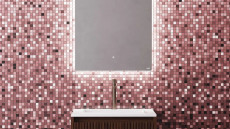 Зеркало для ванной Ombra с LED подсветкой, 900x900x25 мм
