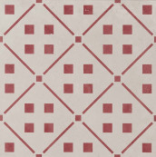 Dec. Combi 4 Bei/rosso 30x30 4*30x30 - 9 мм