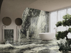 Breccia Viridi Pol Rect 120x278 - 6.5 mm