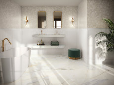 Zocalo Bellagio Bianco 10x60 - 9.9 mm