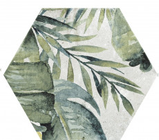 Tropic Emerald Hexag 32x36.8 Zm-228