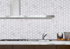 Marmorea Hexagonal Calacata 34.6x30x8.7