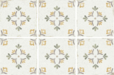 Mayolica Flower 15x15 Q-54