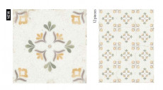 Mayolica Flower 15x15 Q-54