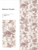 Maison Purple Papier Sq 60x120x0.6