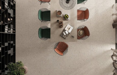 Terrazzo Rice Reconcrete 11 Sp Sq 60x119.7x0.8