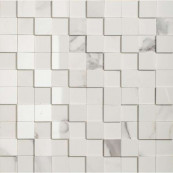 REX I Classici Statuario Mos.3D Mix 3x3 30x30 - 10 мм
