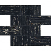REX I Classici Portoro 7.5x15 Mur Glossy 30x30 - 6 мм
