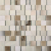 REX Alabastri Bamboo Mosaico 3D Lap 3x3 Rett 30x30 - 10 мм