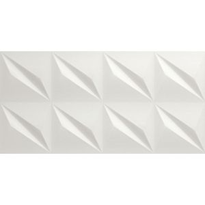 3D Wall Design Flash White Matt 80x40 - 10 мм