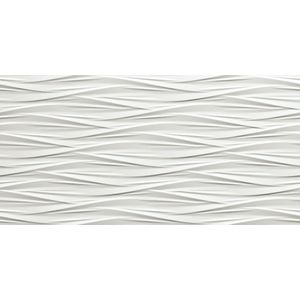 3D Wall Design Wind White Matt 80x40 - 8.5 мм