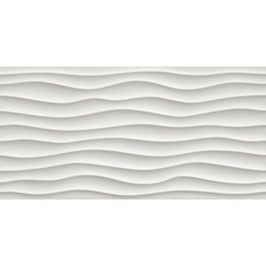 3D Wall Design Dune White Matt 80x40 - 10 мм
