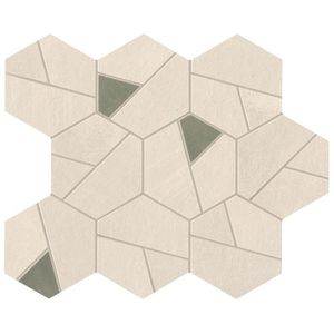 Boost Pro Ivory Mosaico Hex Olive 28.5x25 - 6 мм