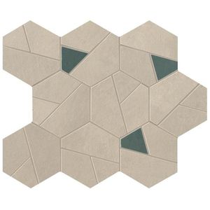 Boost Pro Cream Mosaico Hex Blue 28.5x25 - 6 мм