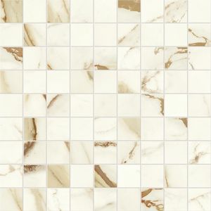 Marvel Calacatta Imperiale Mosaico Matt 30x30 - 9 мм