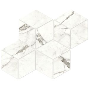 Marvel Statuario Supremo Mosaico Esagono Matt 35x30 - 9 мм