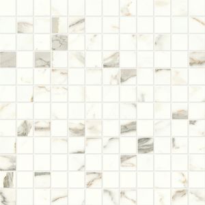 Marvel Calacatta Prestigio Mosaico Lapp 30x30 - 9 мм