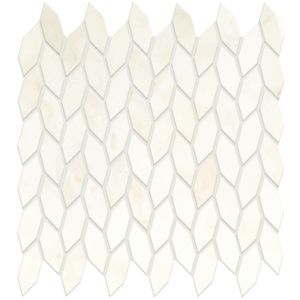 Marvel Calacatta Delicato Mosaico Twist Shiny 30.5x30.5 - 8.5 мм