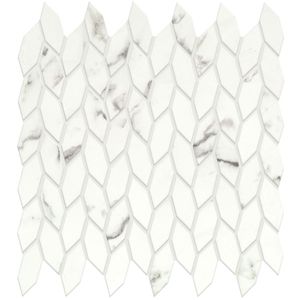 Marvel Statuario Supremo Mosaico Twist Shiny 30.5x30.5 - 8.5 мм