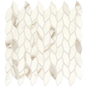 Marvel Calacatta Prestigio Mosaico Twist Silk 30.5x30.5 - 8.5 мм