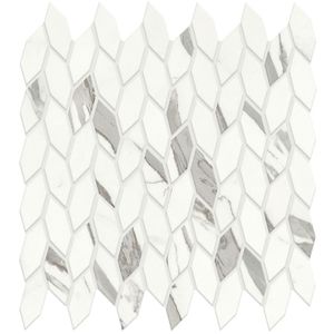 Marvel Statuario Supremo Mosaico Twist Silk 30.5x30.5 - 8.5 мм