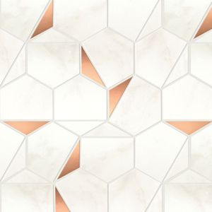 Marvel Calacatta Delicato Gold Hex Shiny 29x25.1 - 9 мм
