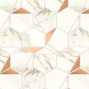 Marvel Calacatta Imperiale Gold Hex Shiny 29x25.1 - 9 мм